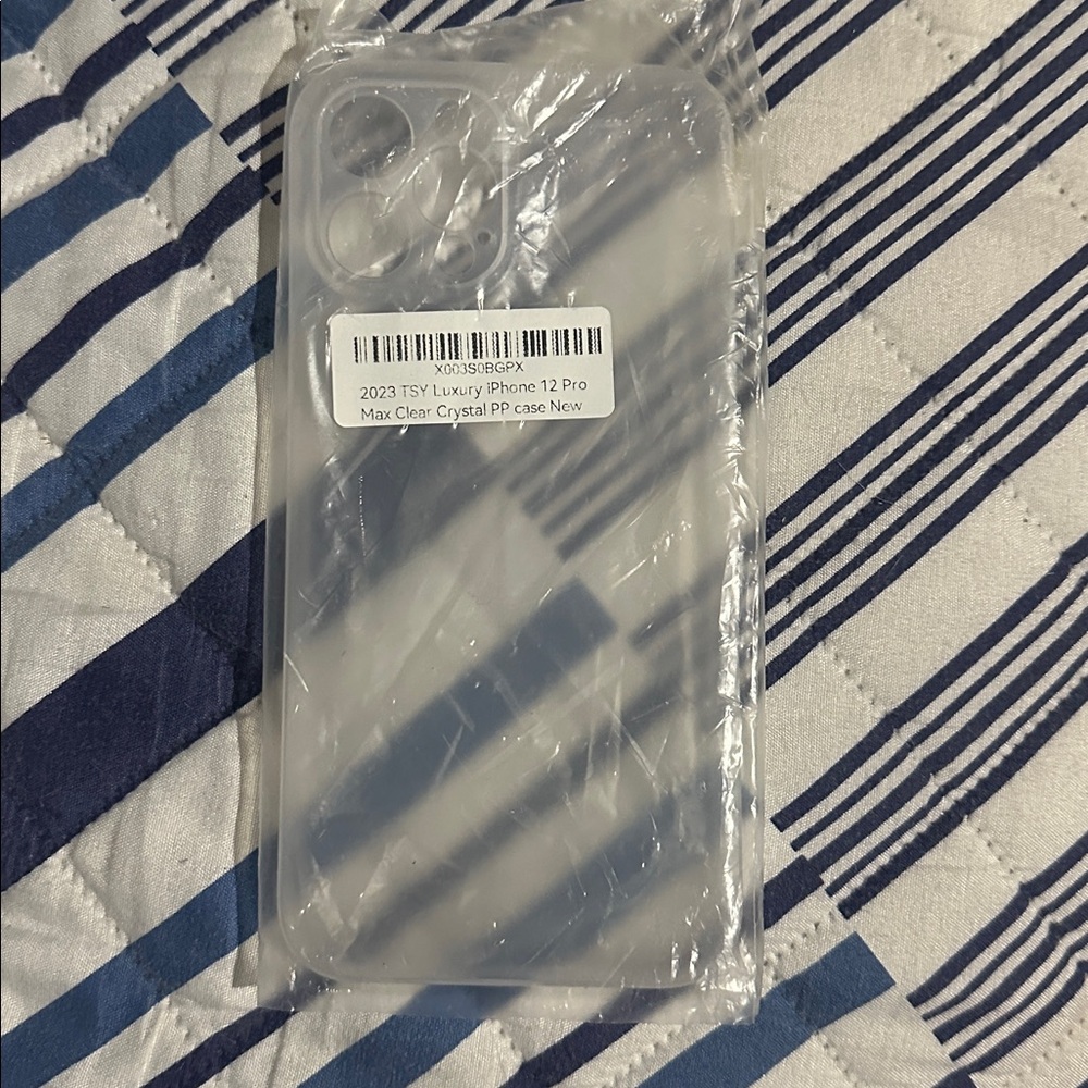 Luxury Clear iPhone 12 Pro Max Case